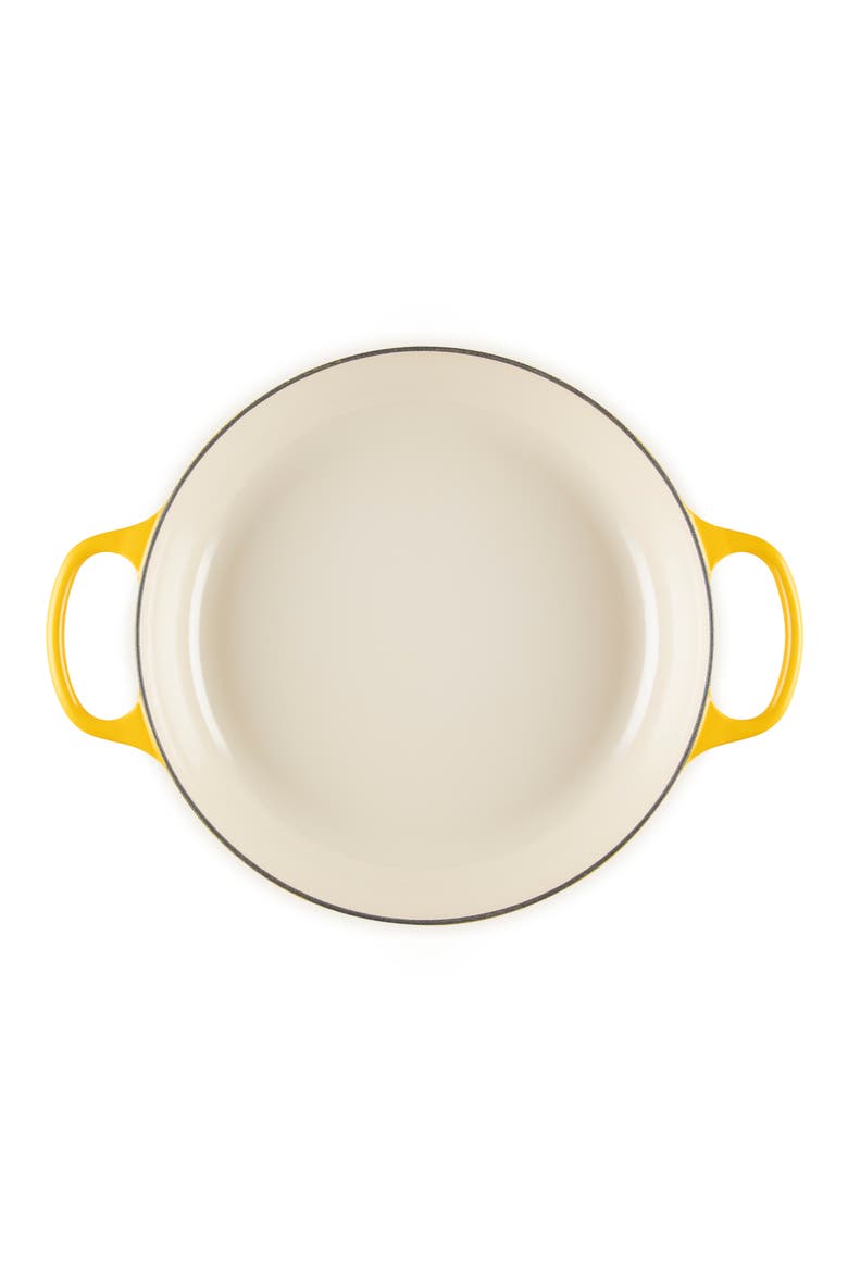Signature 3.5-Quart Enameled Cast Iron Braiser, Alternate, color, NECTAR