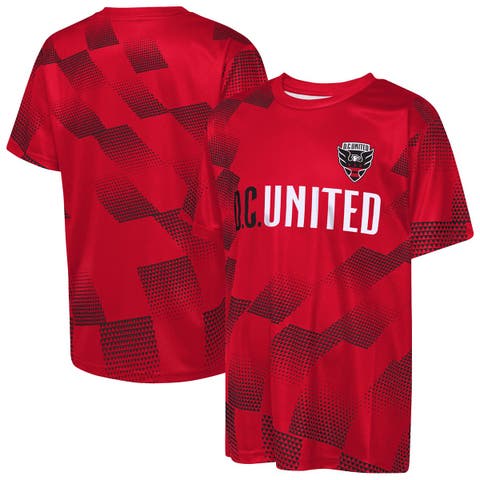 Youth Outerstuff  Red D.C. United Sheer Thrill T-Shirt