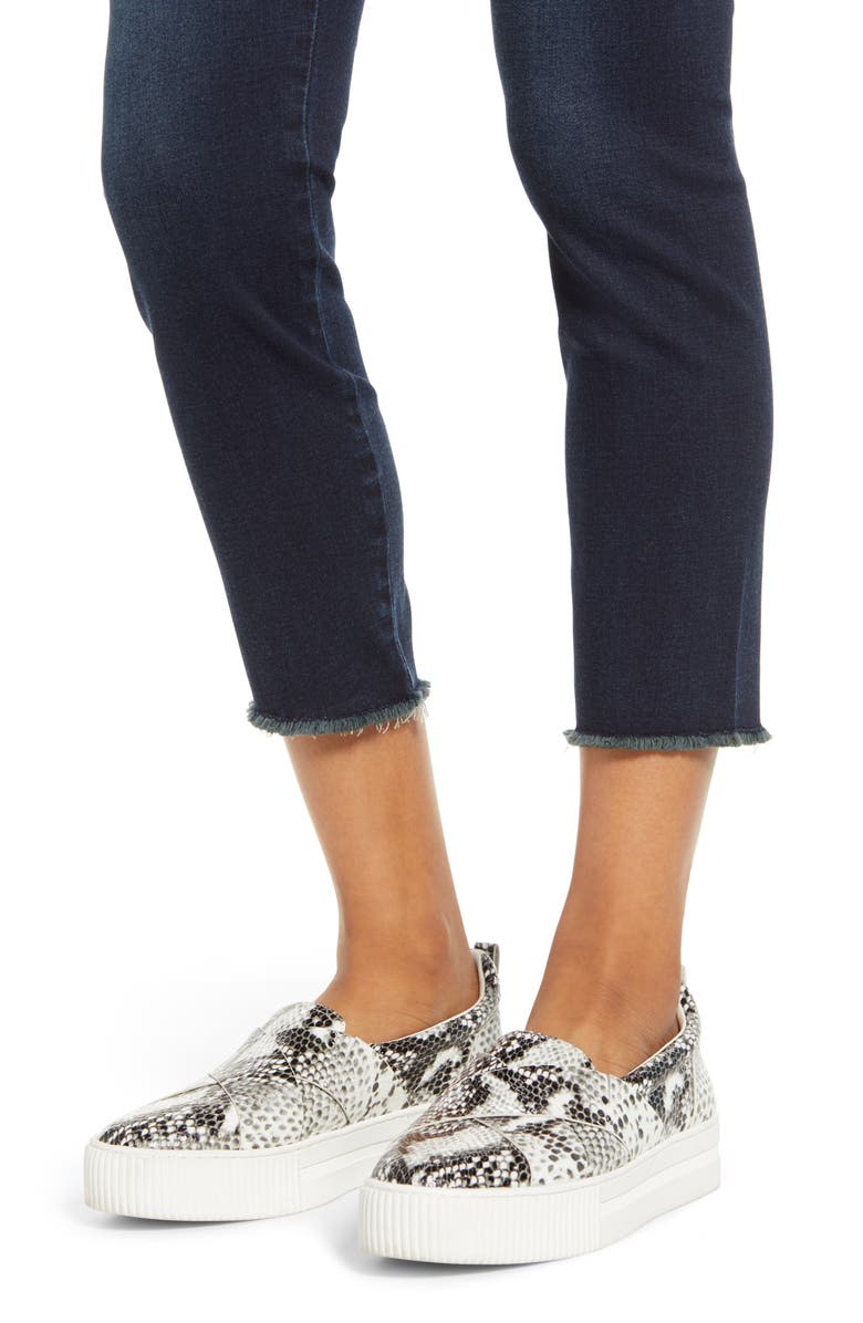 Wit & Wisdom High Waist Ankle Jeans, Alternate, color, 