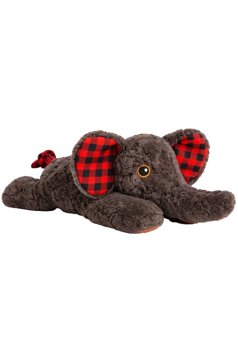 Plush Dog Toy, Alternate, color, Multicolored