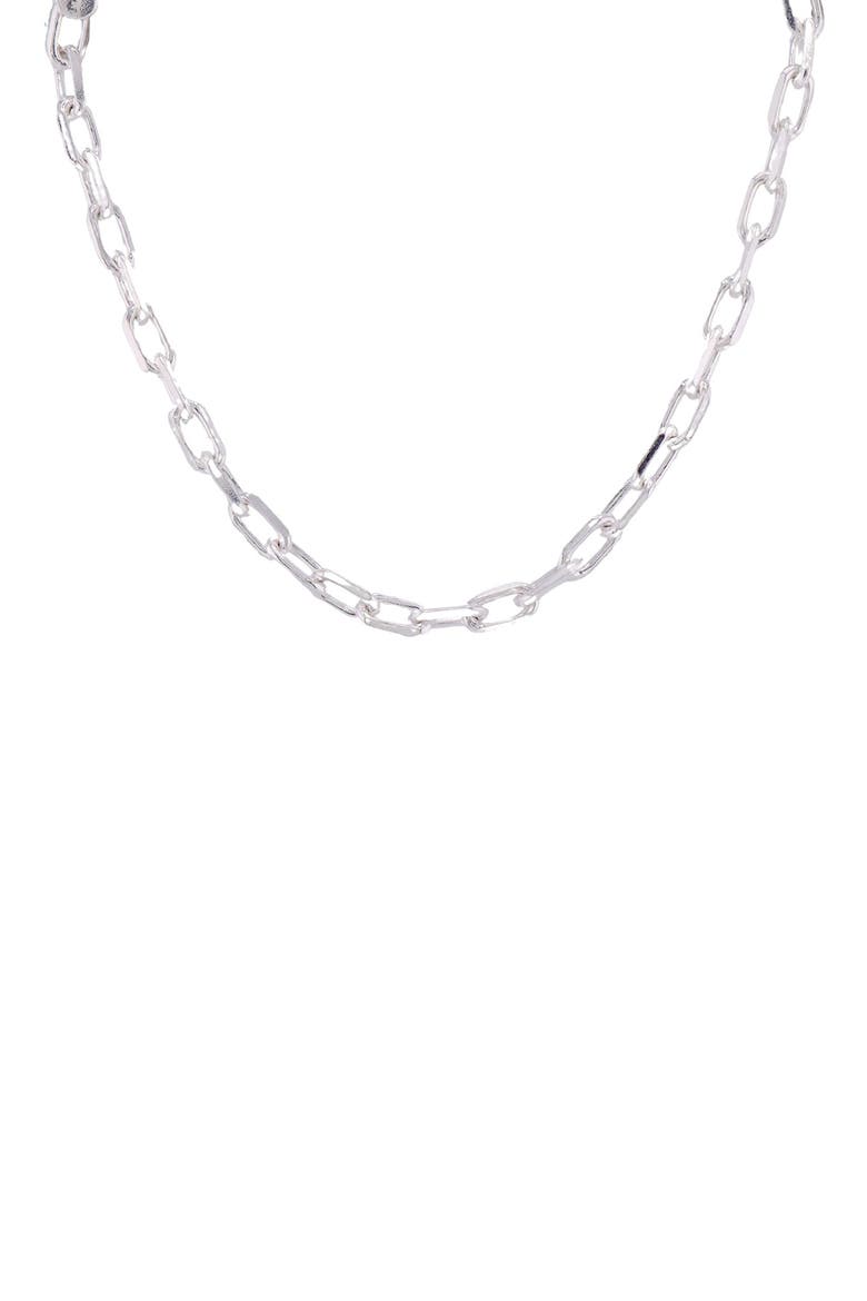 Cable Chain Bracelet, Main, color, SILVER