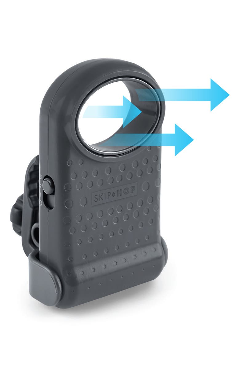 Skip Hop Bladeless Stroller Fan, Alternate, color, Black