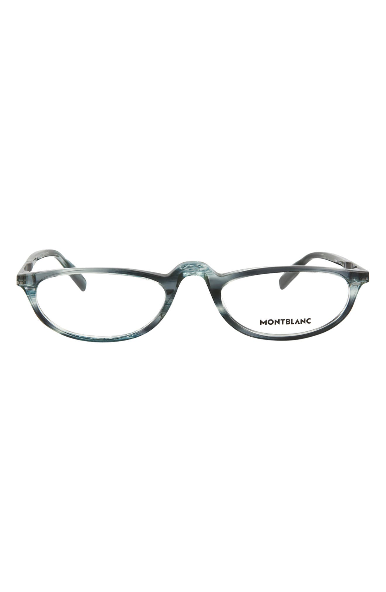 Montblanc 53mm Square Optical Glasses