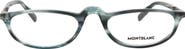 Montblanc 53mm Square Optical Glasses