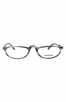 Montblanc 53mm Square Optical Glasses