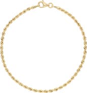 Bony Levy 14K Gold Rope Chain Bracelet