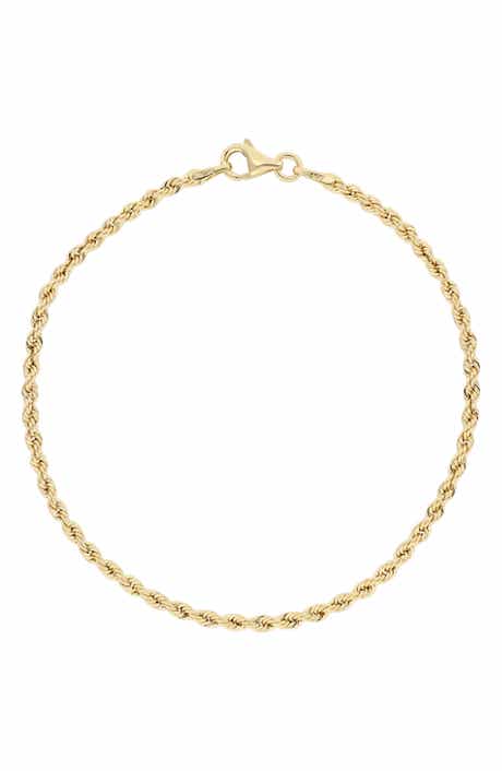 Bony Levy 14K Gold Rope Chain Bracelet