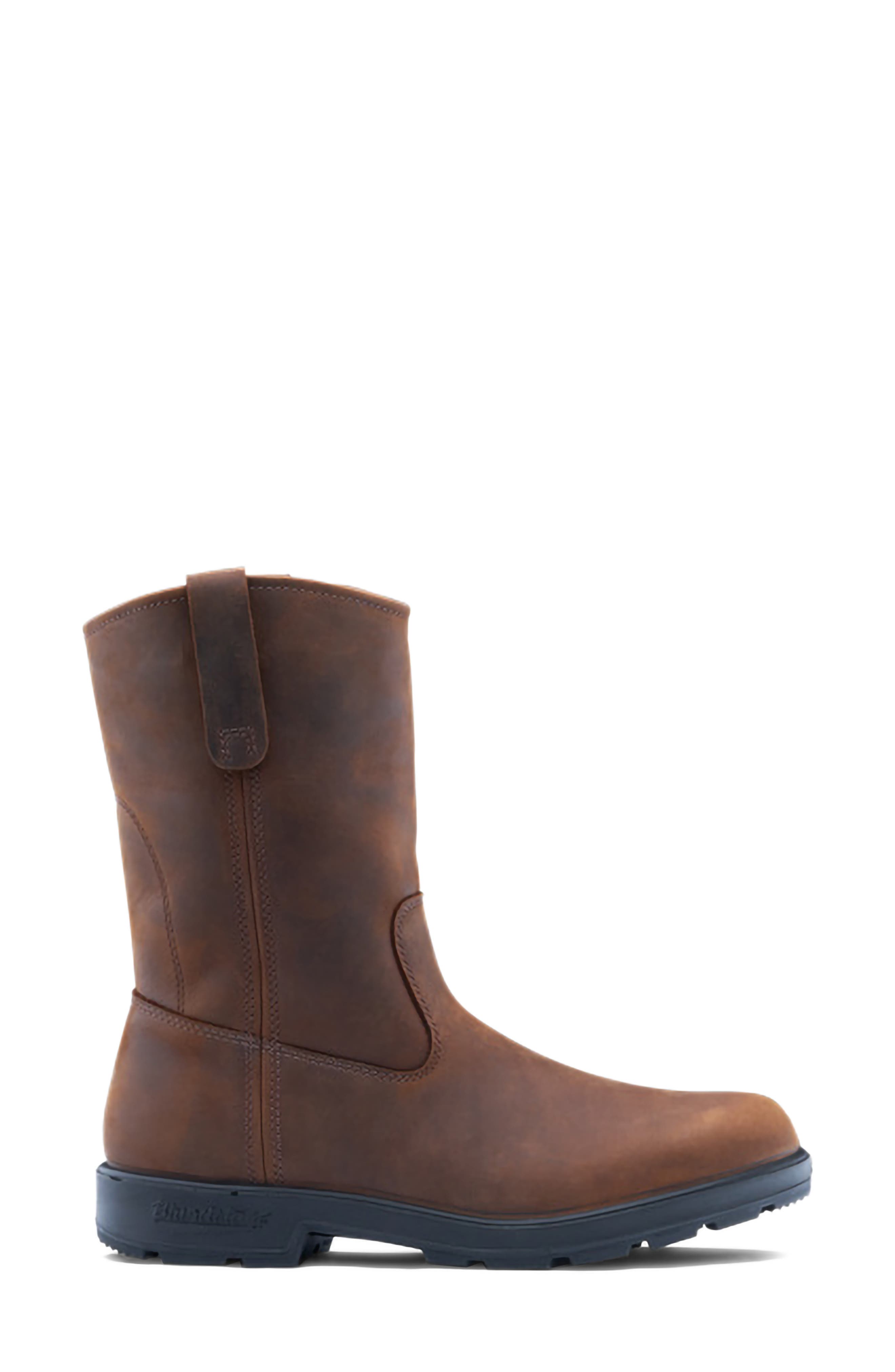Original Rigger Leather Boot, Alternate, color, TEAK