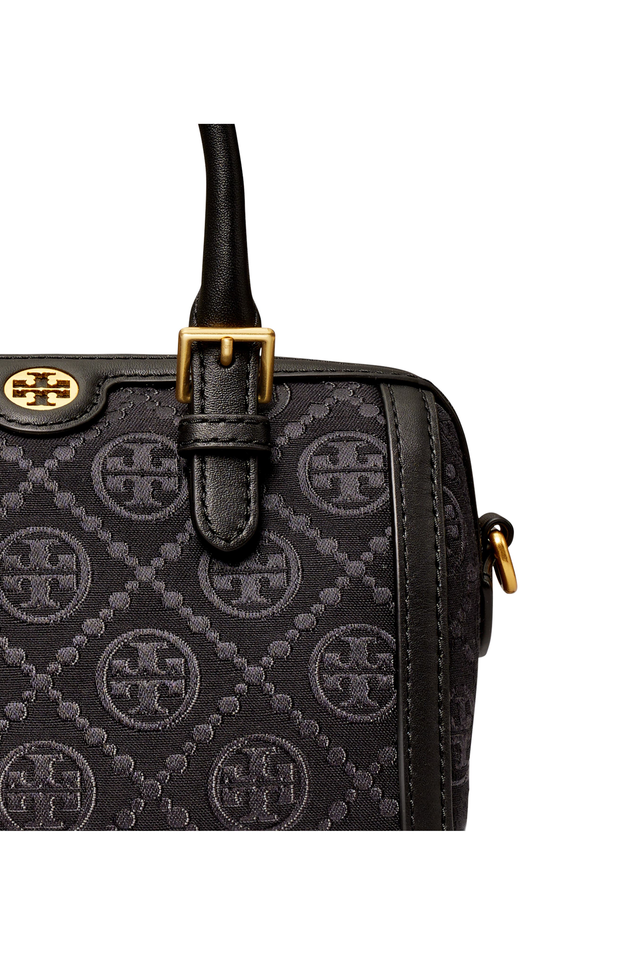 Tory Burch T Monogram Barrel Bag, Alternate, color, 