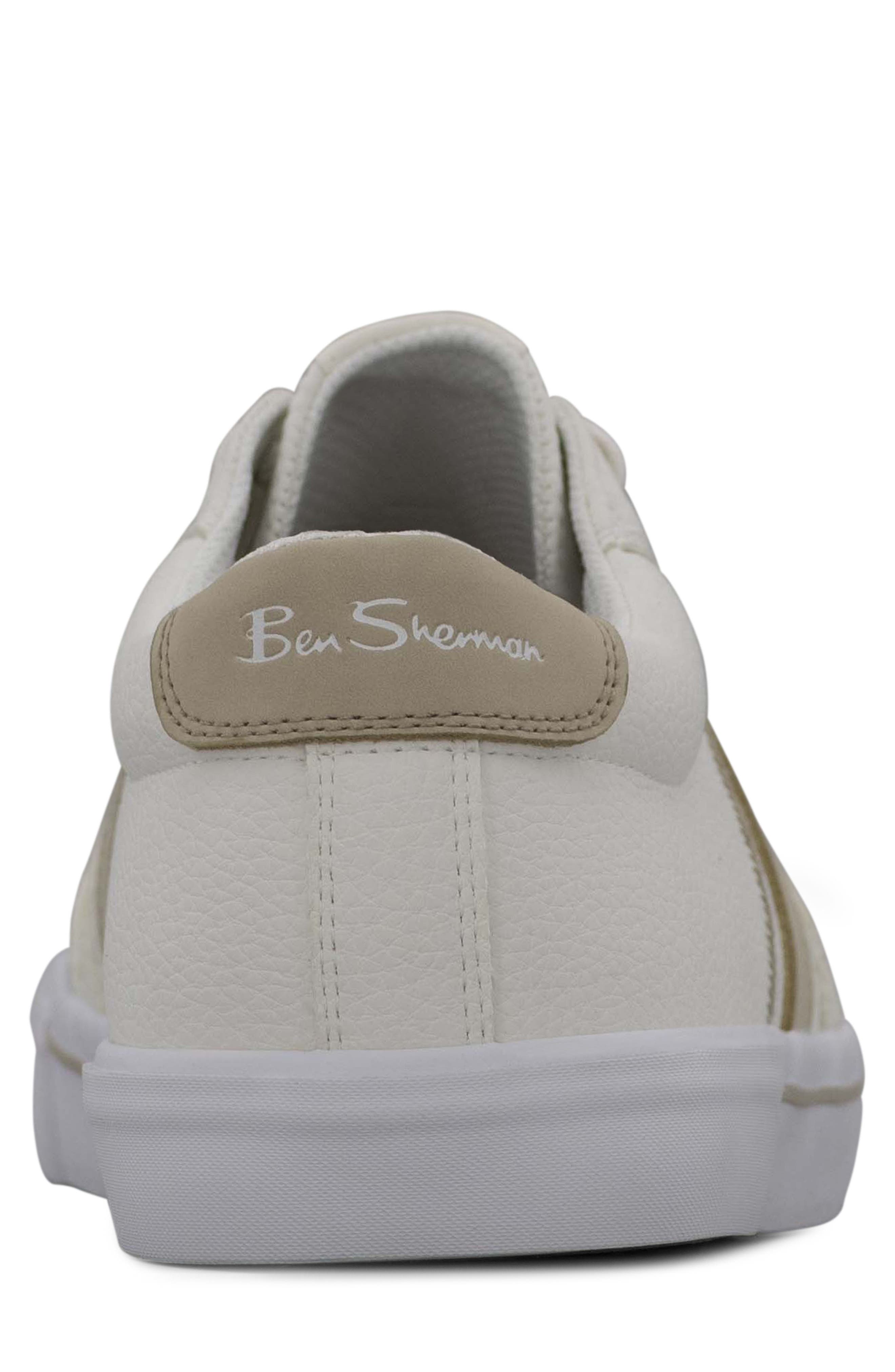 Ben Sherman Hawthorn LX Sneaker, Alternate, color, White/ Doeskin