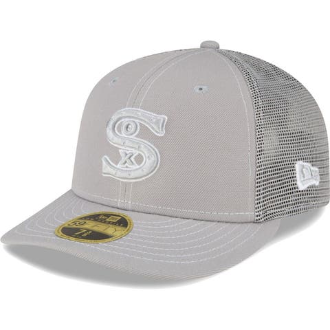 Men's New Era  Gray Chicago White Sox 2023 On-Field Batting Practice Low Profile 59FIFTY Fitted Hat