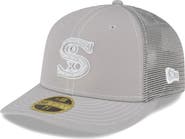 New Era Men's New Era  Gray Chicago White Sox 2023 On-Field Batting Practice Low Profile 59FIFTY Fitted Hat