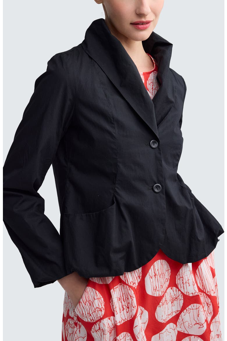 Dorelle Solid Balloon Jacket, Alternate, color, Black