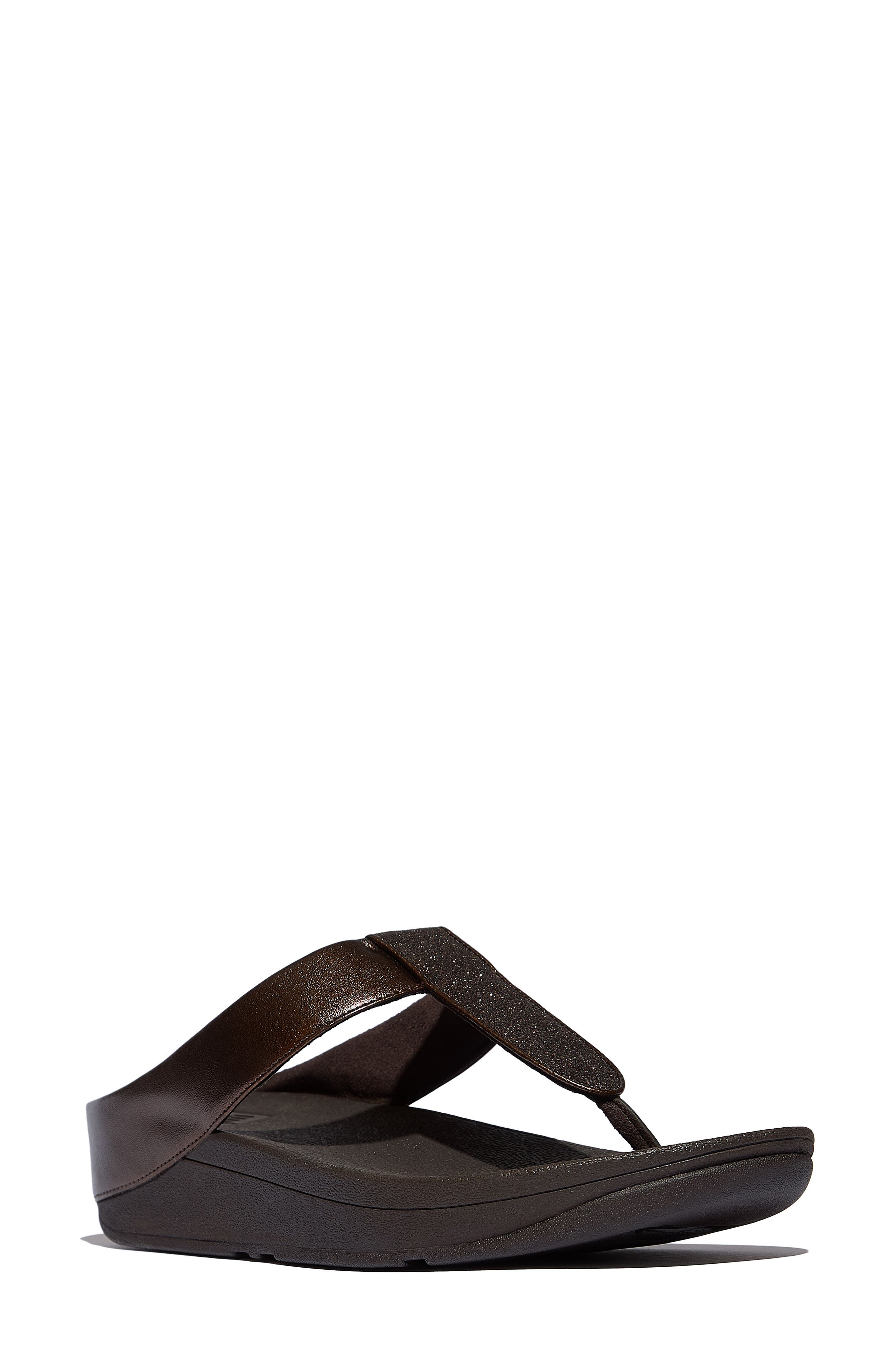 FitFlop Fino Platform Wedge Flip Flop