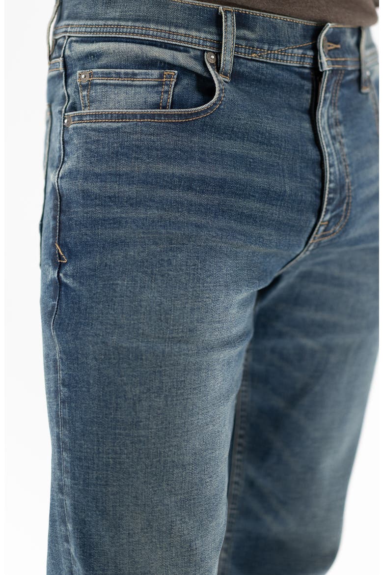 Slim Straight Leg Jeans, Alternate, color, BURKE