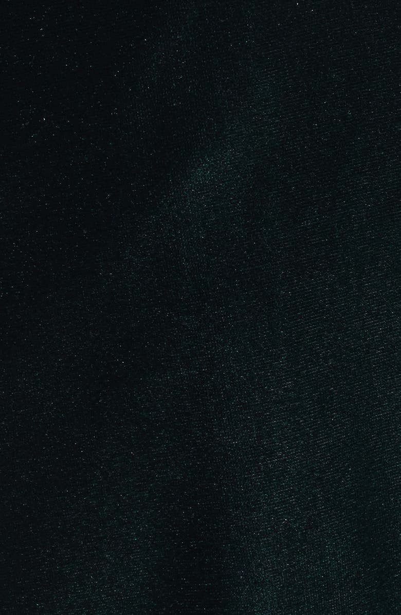 MISA Los Angeles Desma Velvet Wrap Minidress, Alternate, color,