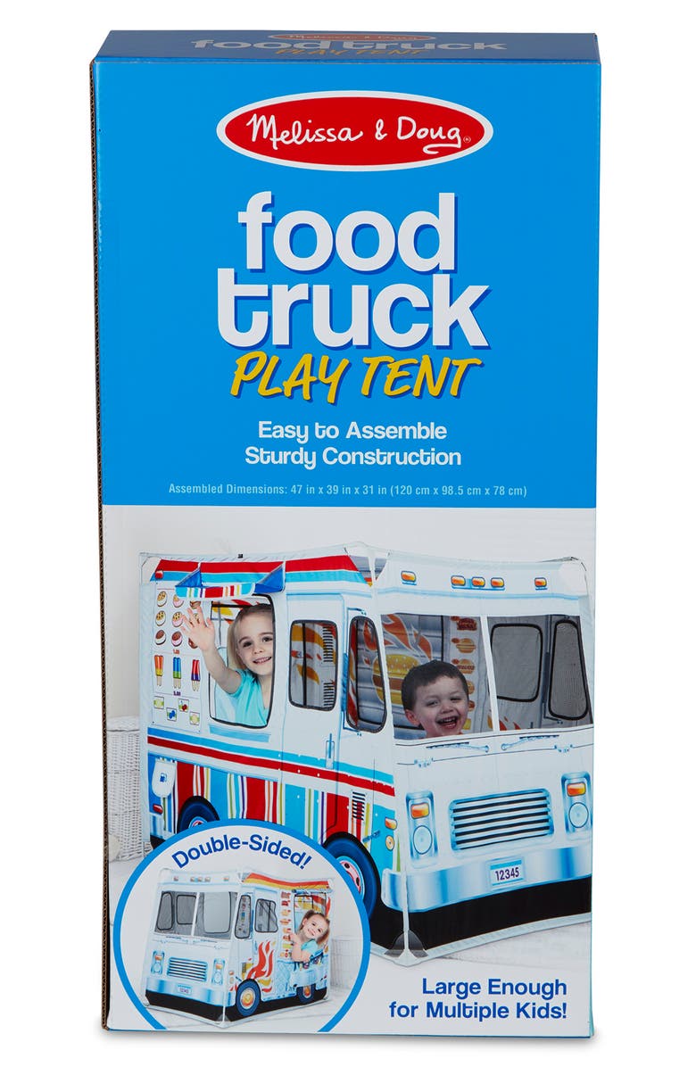 Melissa & Doug Food Truck Play Tent, Alternate, color, Multi