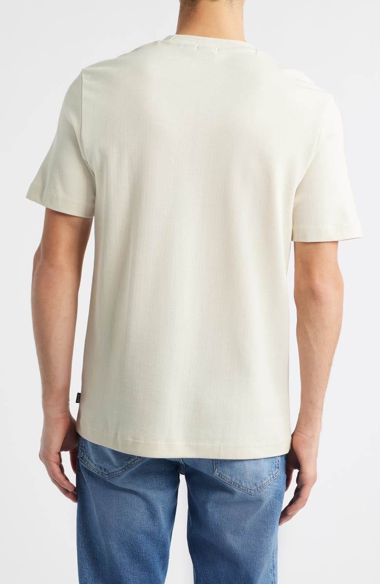 BOSS Thompson Cotton T-Shirt, Alternate, color, Open White