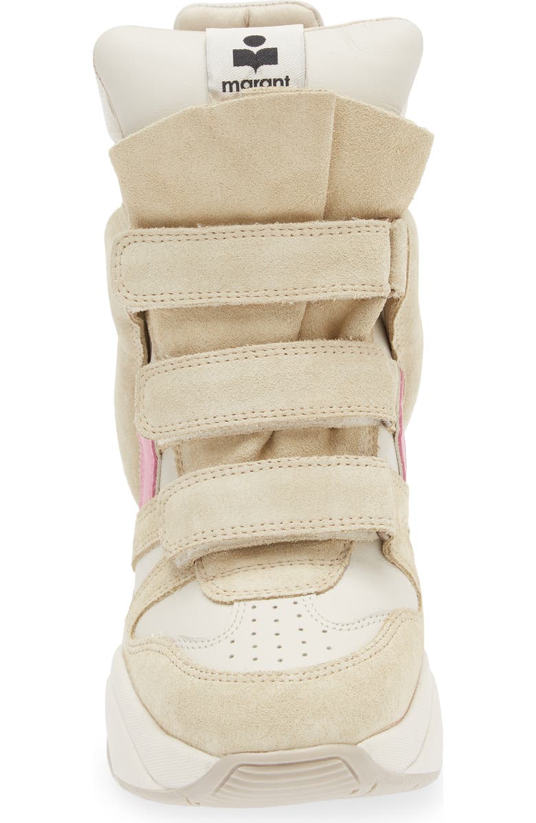 Isabel Marant Balskee Hidden Wedge High Top Sneaker, Alternate, color,