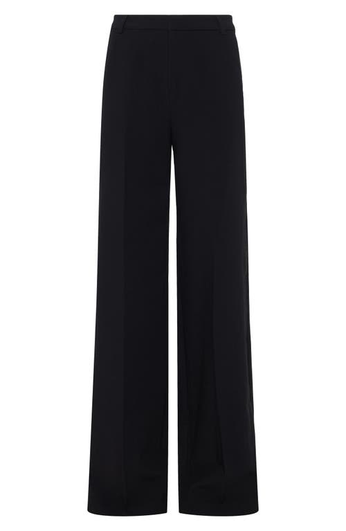 L Agence L'agence Livvy High Rise Tux Trousers In Black