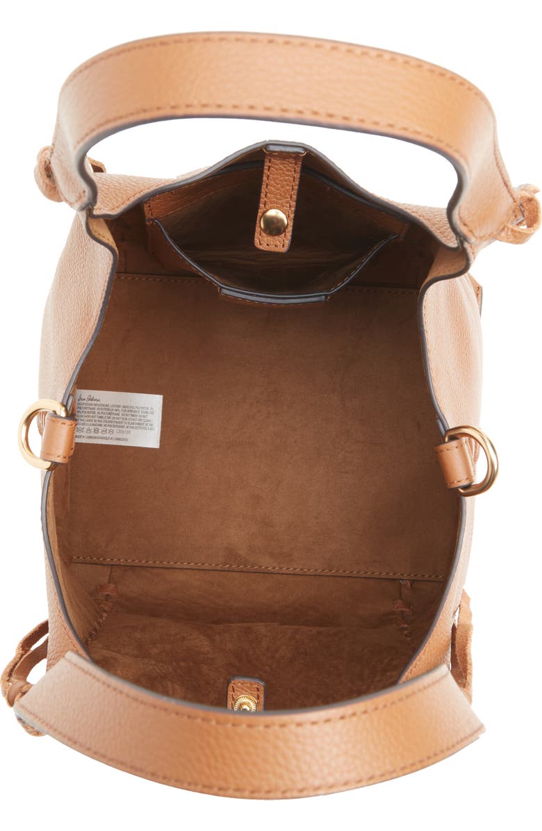 Sam Edelman Sylvia Whipstitch Leather Crossbody Tote, Alternate, color,