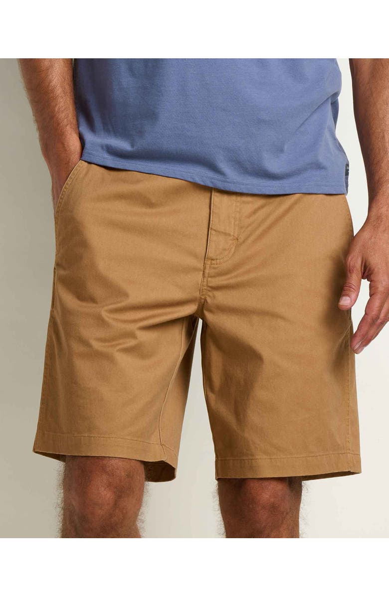 Toad & Co Mission Ridge Chino Short, Alternate, color, Tabac