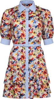 Cinq à Sept Wildflower Bunch Emry Shirtdress