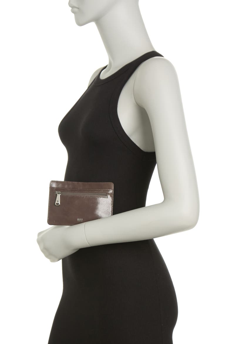 Euro Slide Credit Card Case Holder, Alternate, color, FLINT
