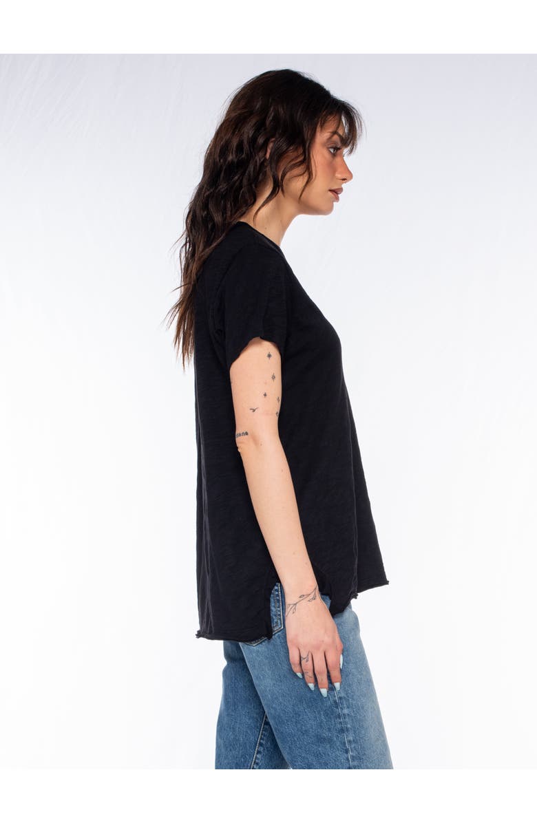 WILT Clothing Shrunken Scoopy Neck Ruffled Slits, Alternate, color,