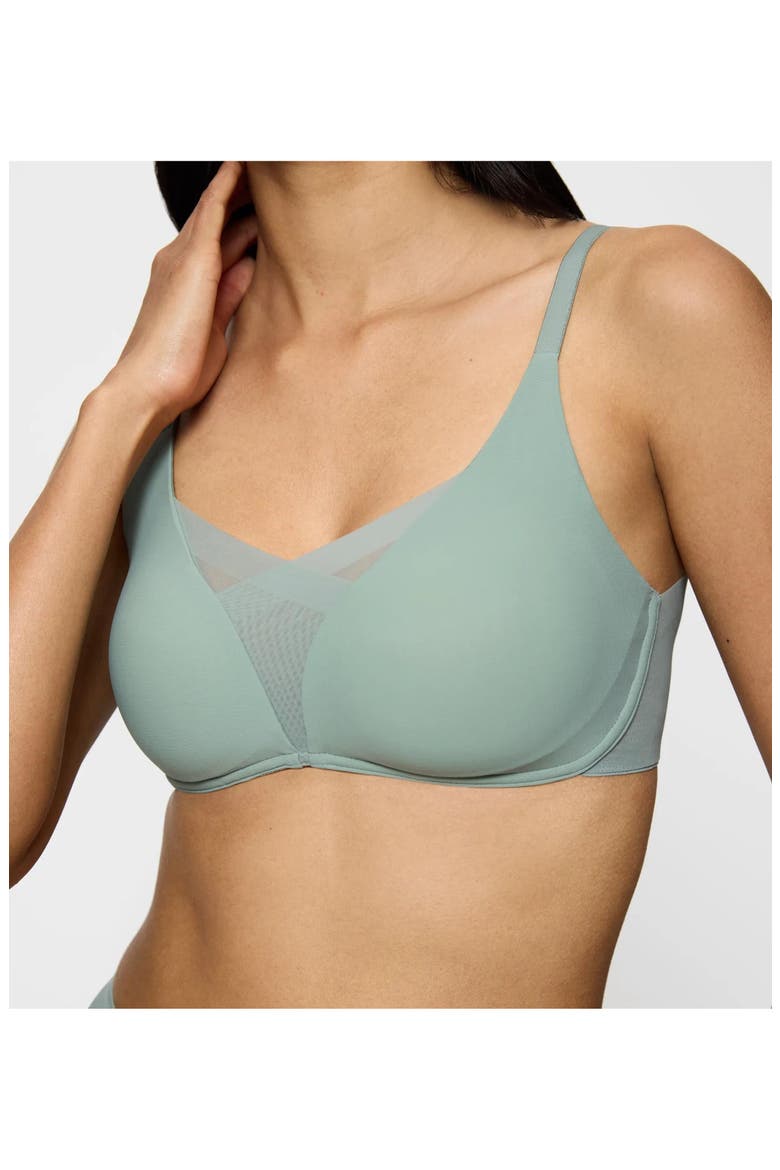 Shape Smart Wireless Bra, Alternate, color, ABSTINTHE