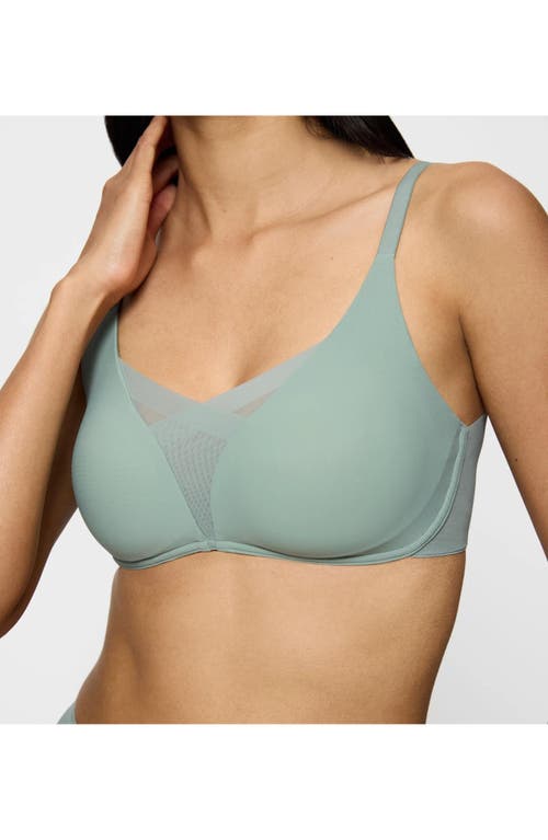 Triumph Shape Smart Wireless Bra In Gray