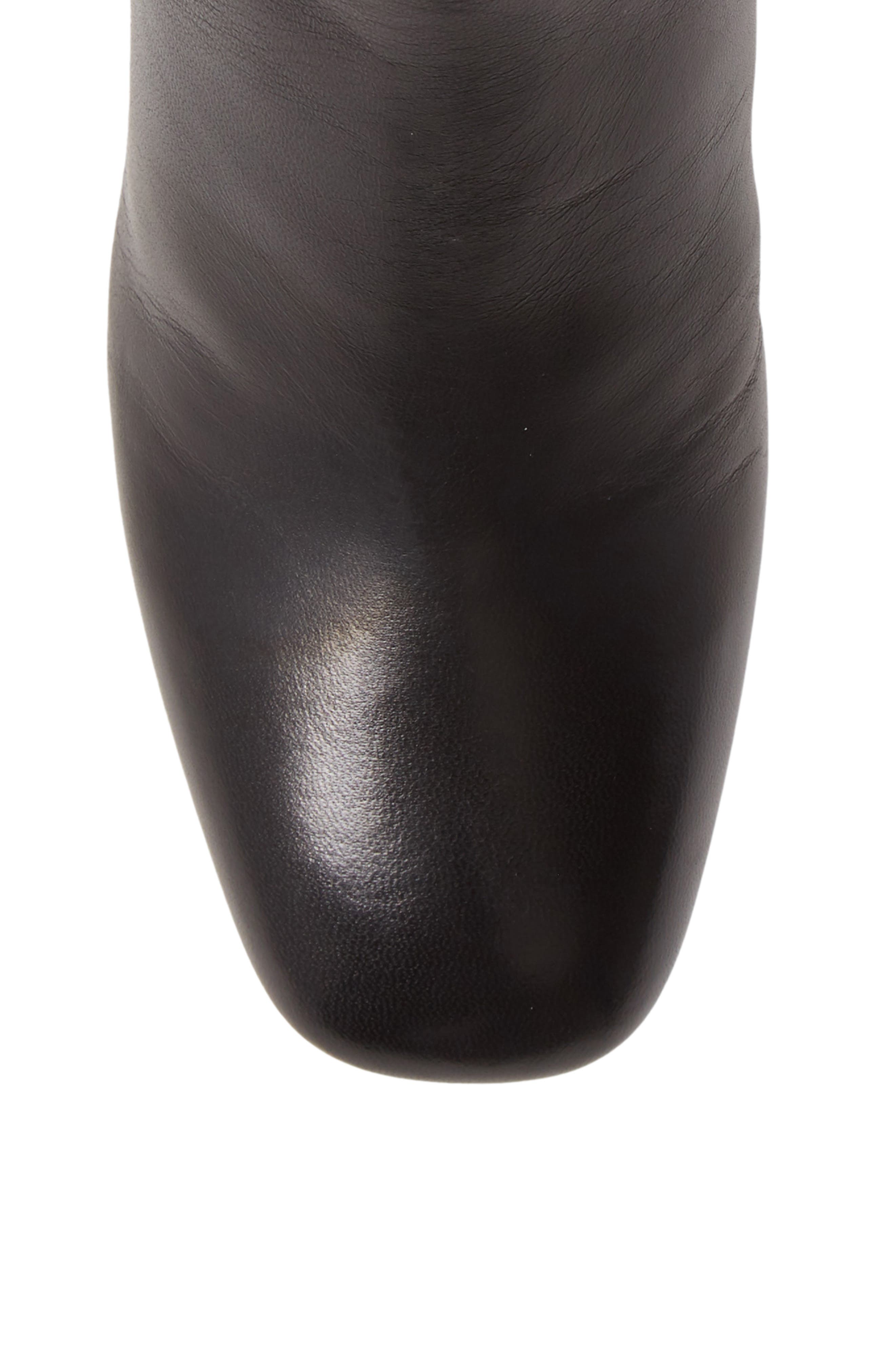 Pas de Rouge Chantal Leather Bootie, Alternate, color, 