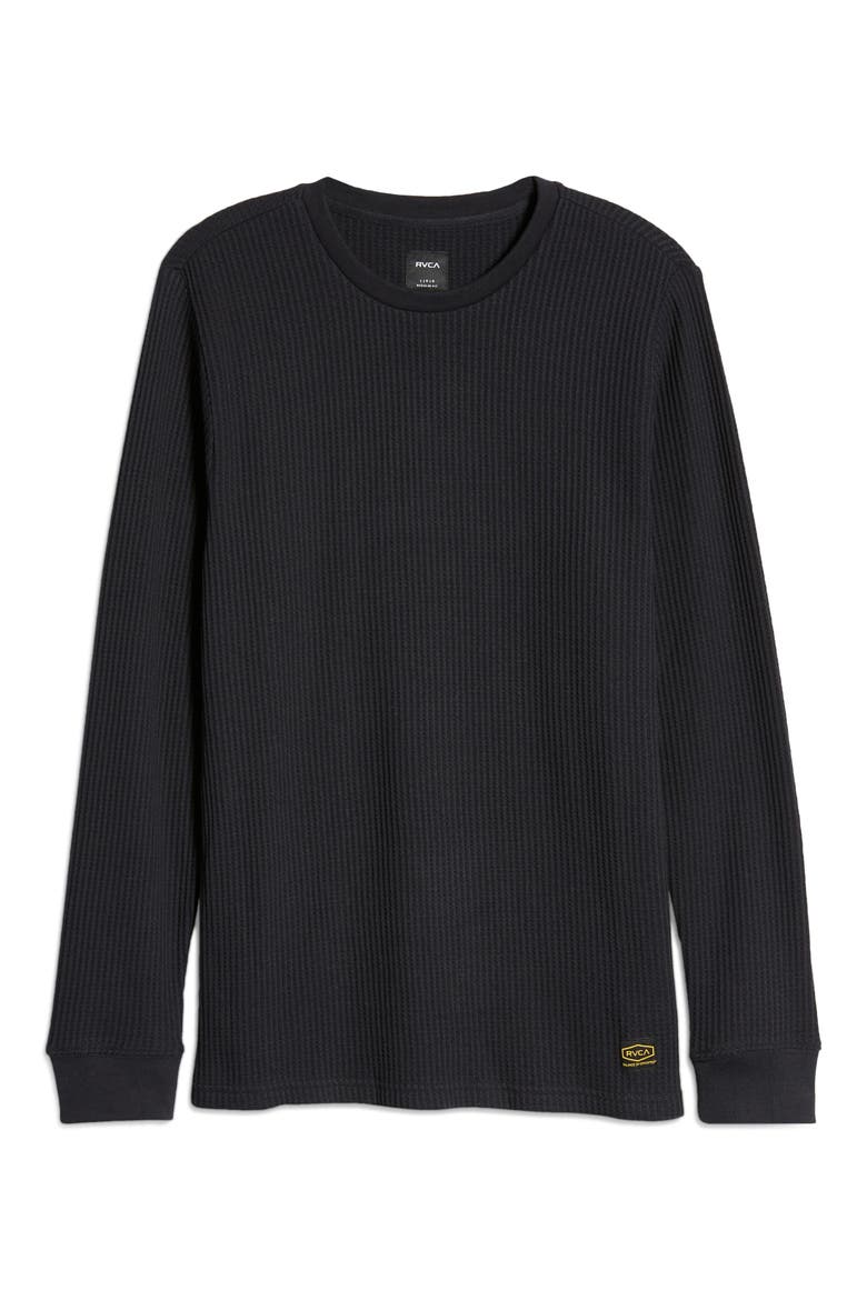 Day Shift Thermal Long Sleeve T-Shirt, Alternate, color, BLK-BLACK