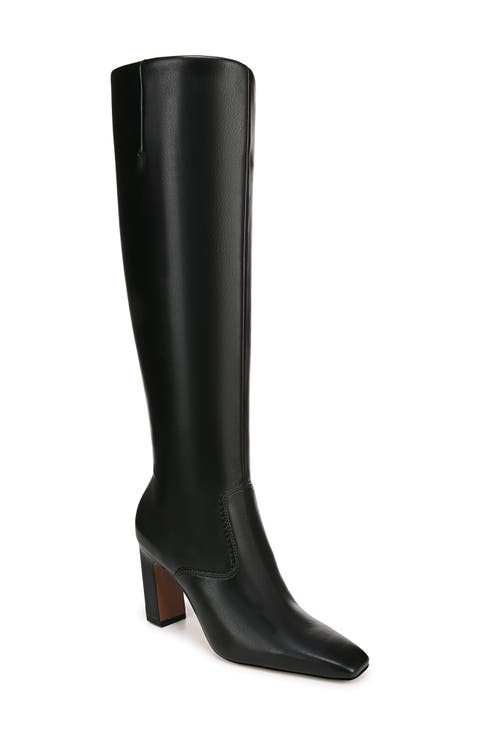 Bowman Snakeskin Embossed Knee High Boot (Women) (Regular & Wide Calf)