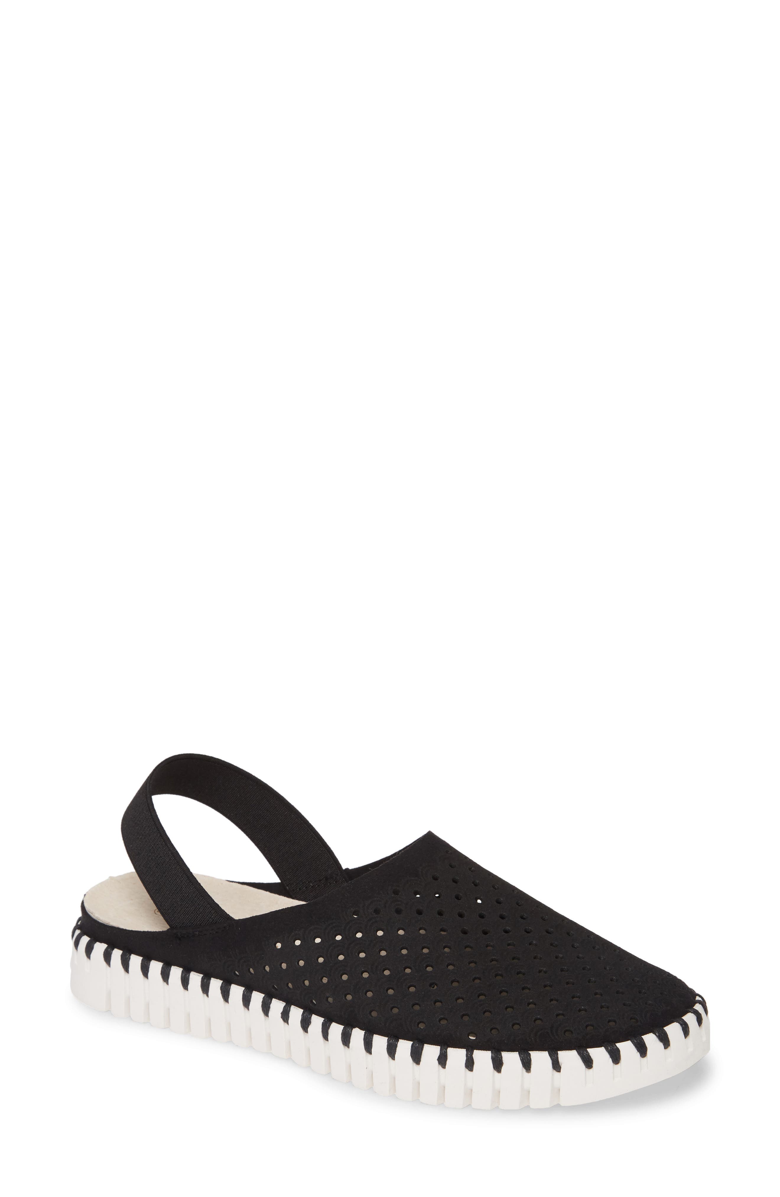 Ilse Jacobsen Tulip Perforated Slingback Sneaker, Main, color, 
