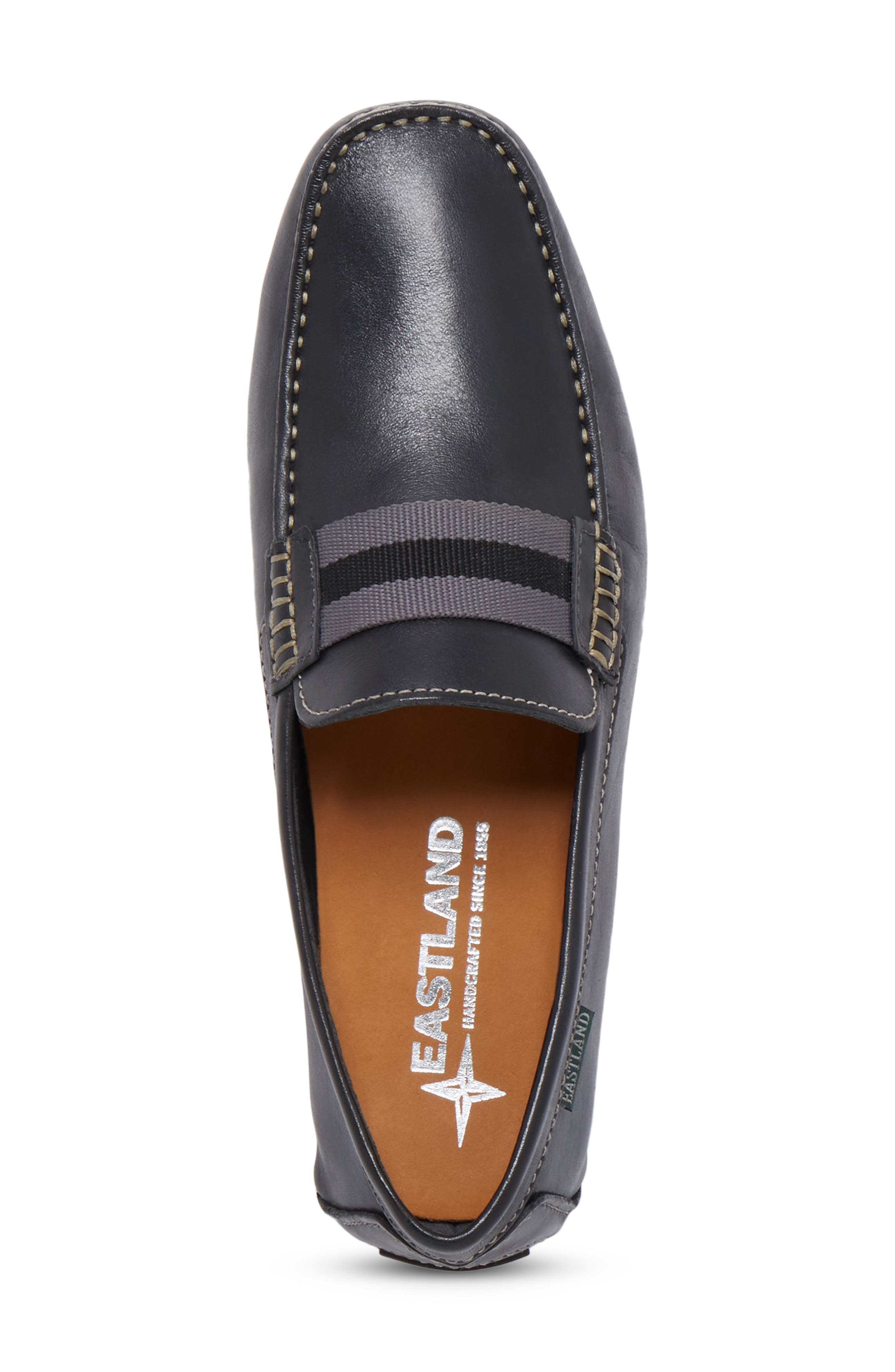 Eastland Whitman Leather Driver, Alternate, color, Black