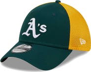 New Era Men's New Era Green Oakland Athletics Team Neo 39THIRTY Flex Hat