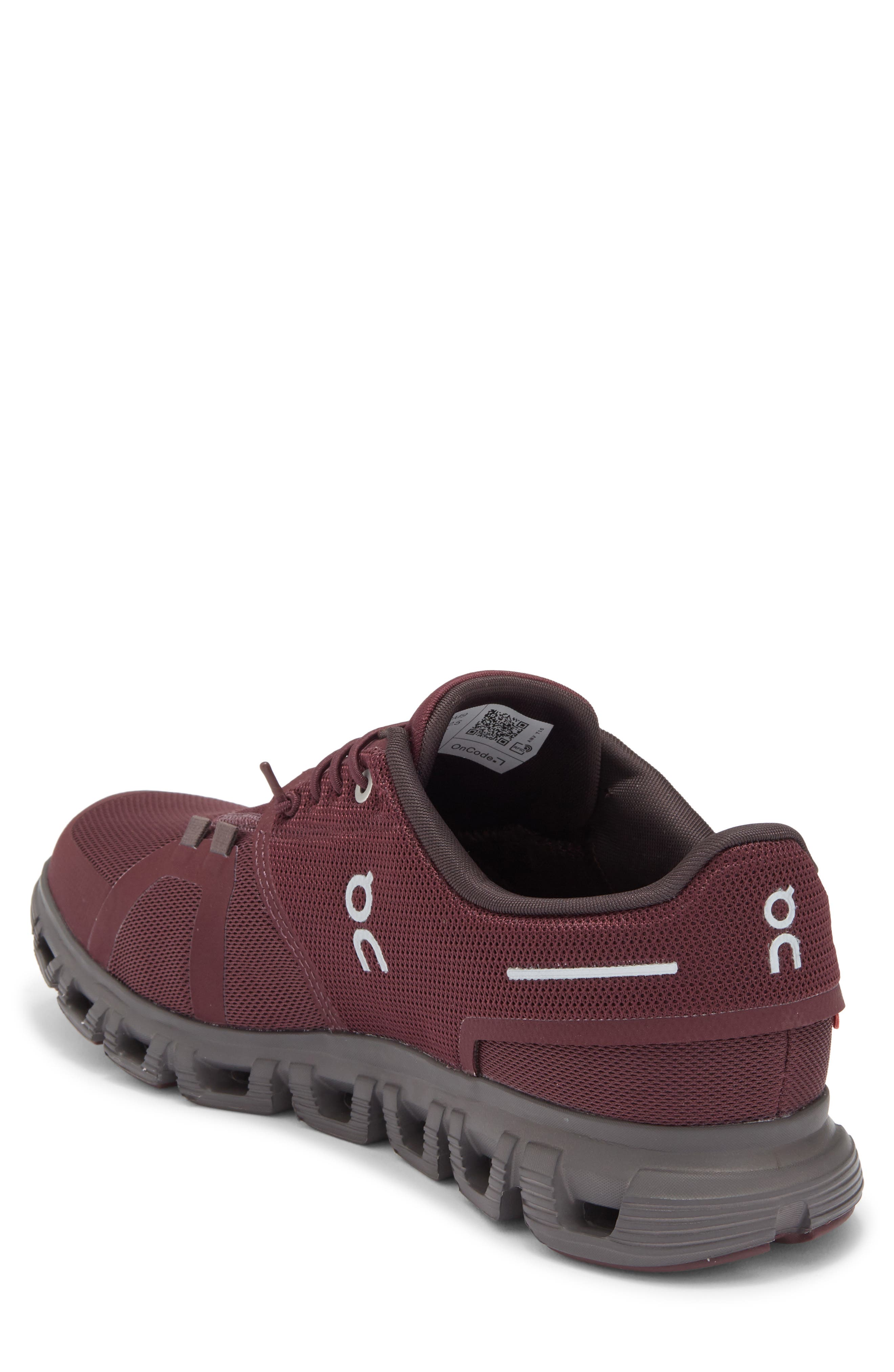 Cloud 6 Sneaker, Alternate, color, MULBERRY/ PEBBLE