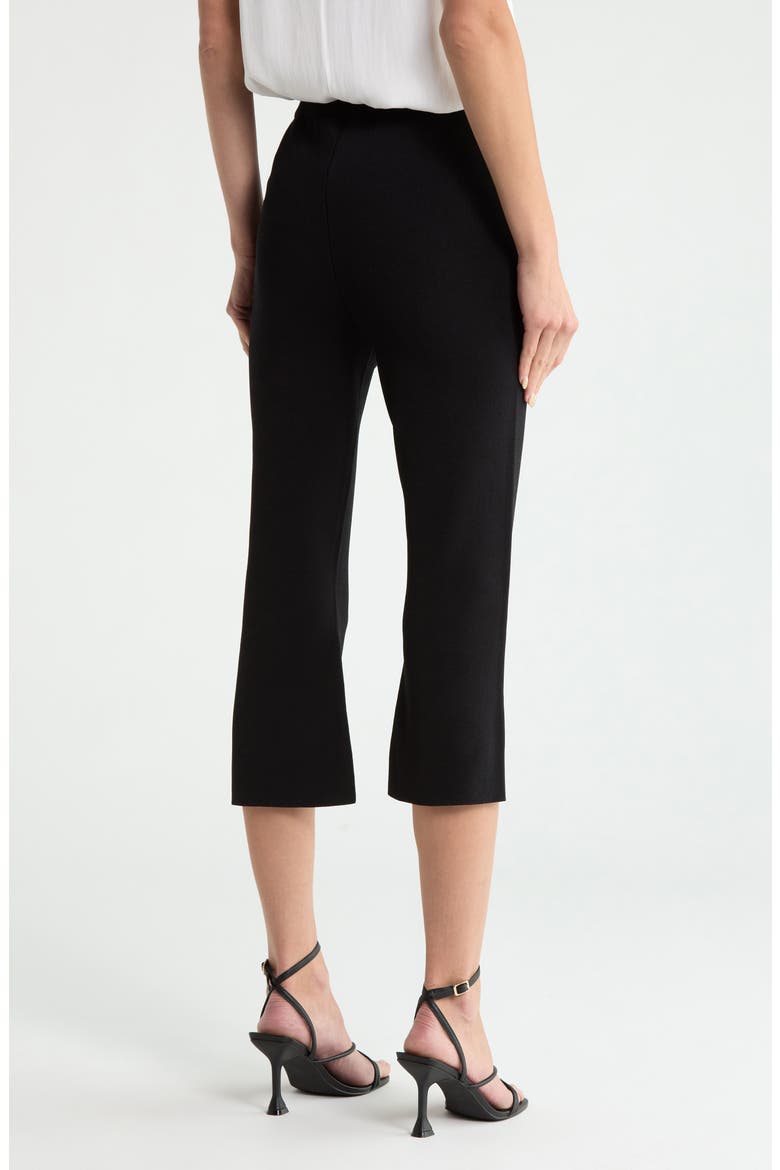 Pull-On Capris, Alternate, color, BLACK