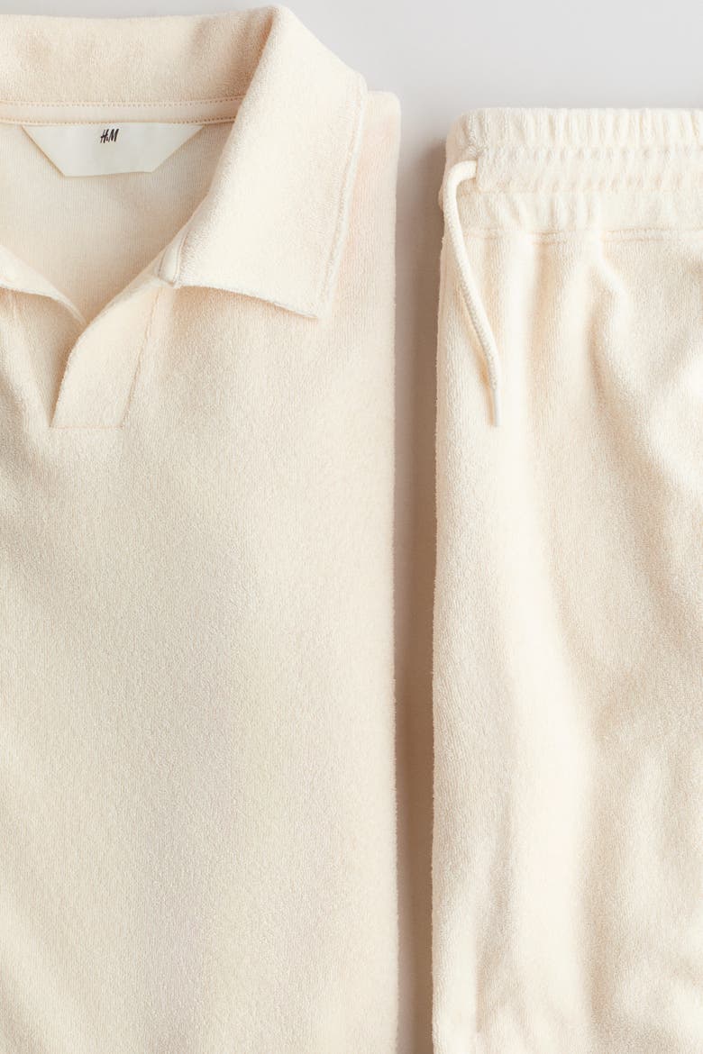 2-piece Terry Set, Alternate, color, Light beige