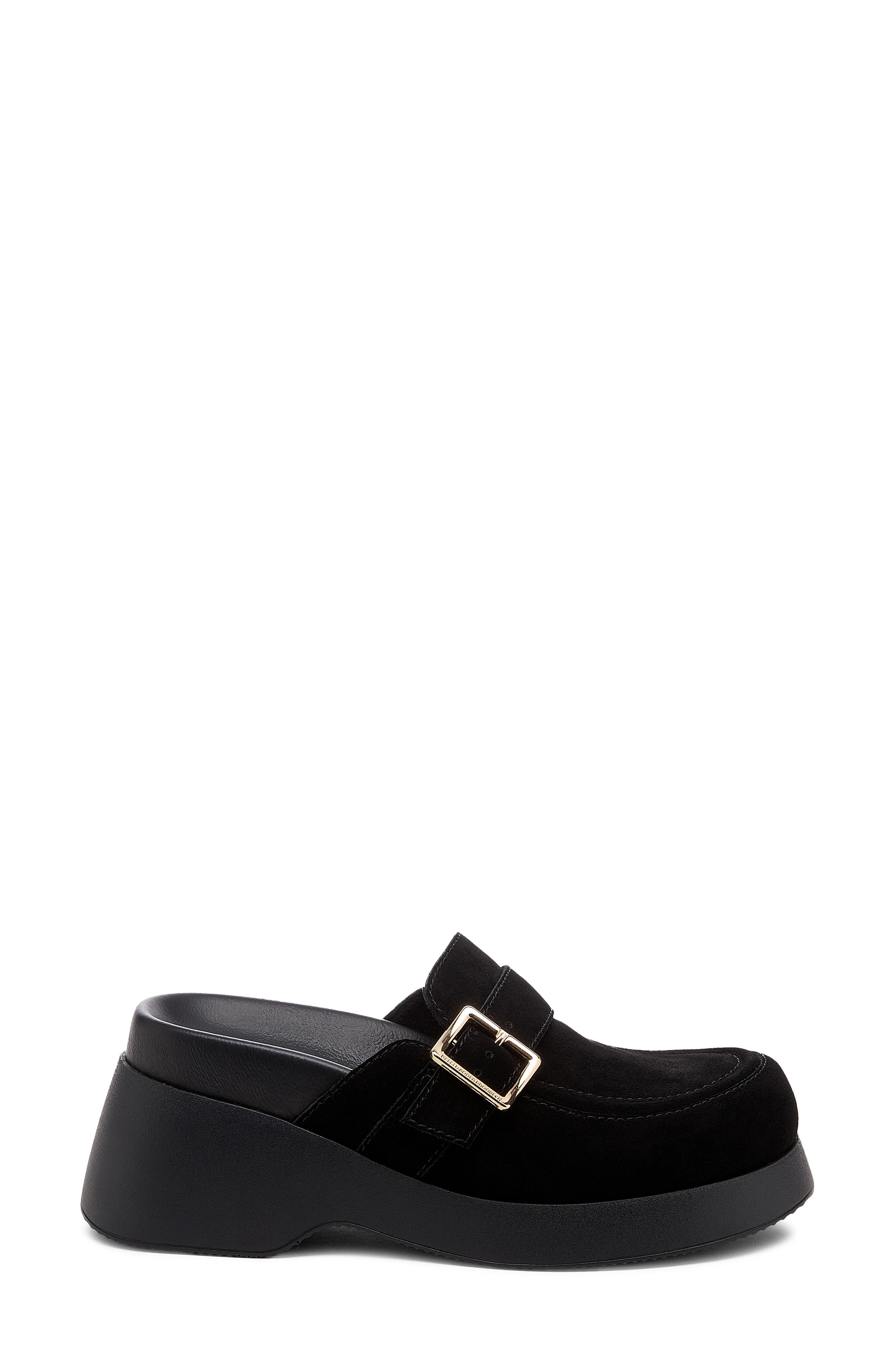 Imogin Clog, Alternate, color, BLACK