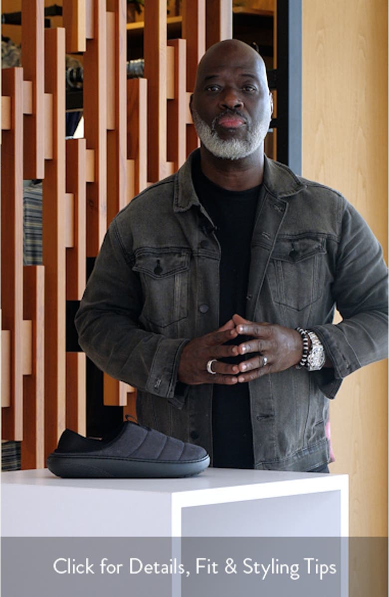 Classic Vegan Suede Quilted Slip On Shoe, sales video thumbnail