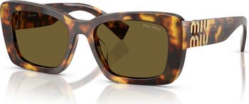 53mm Rectangular Sunglasses