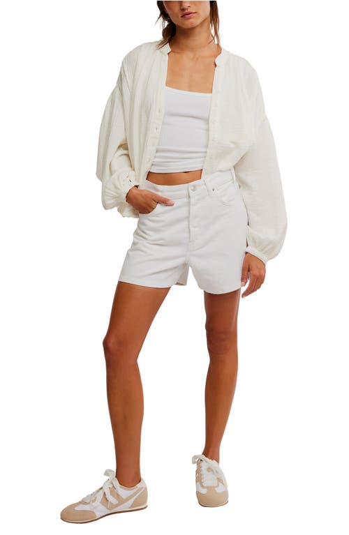 Shop Free People Tippi Denim Shorts In Fortune