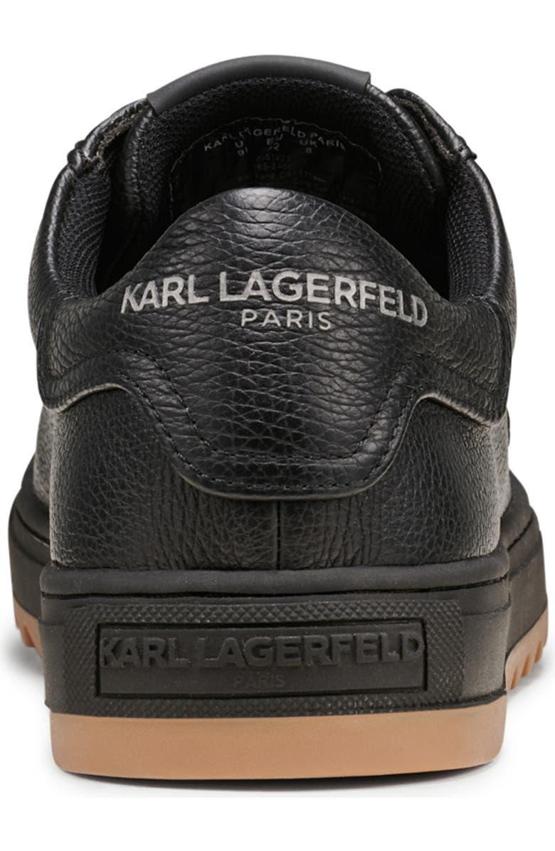 KARL LAGERFELD PARIS Low Top Sneaker, Alternate, color, Black