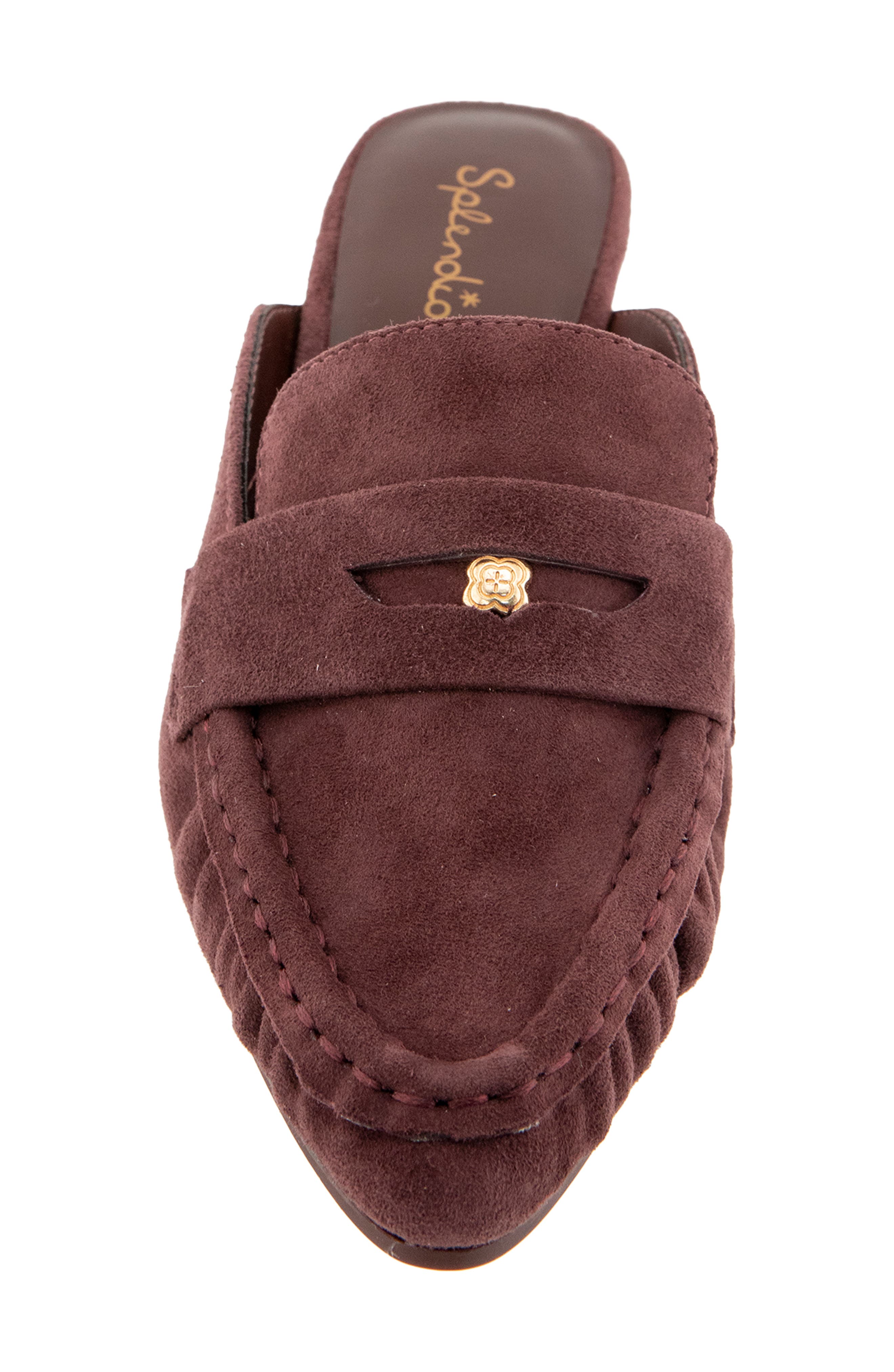 Lotus Penny Loafer Mule, Alternate, color, ASH WINE