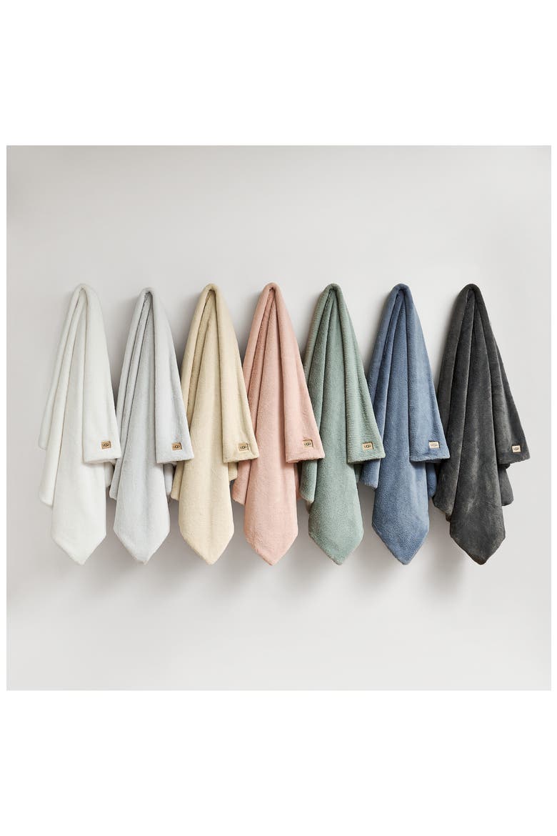 Marcella Faux Fur Throw Blanket, Alternate, color, SNOW