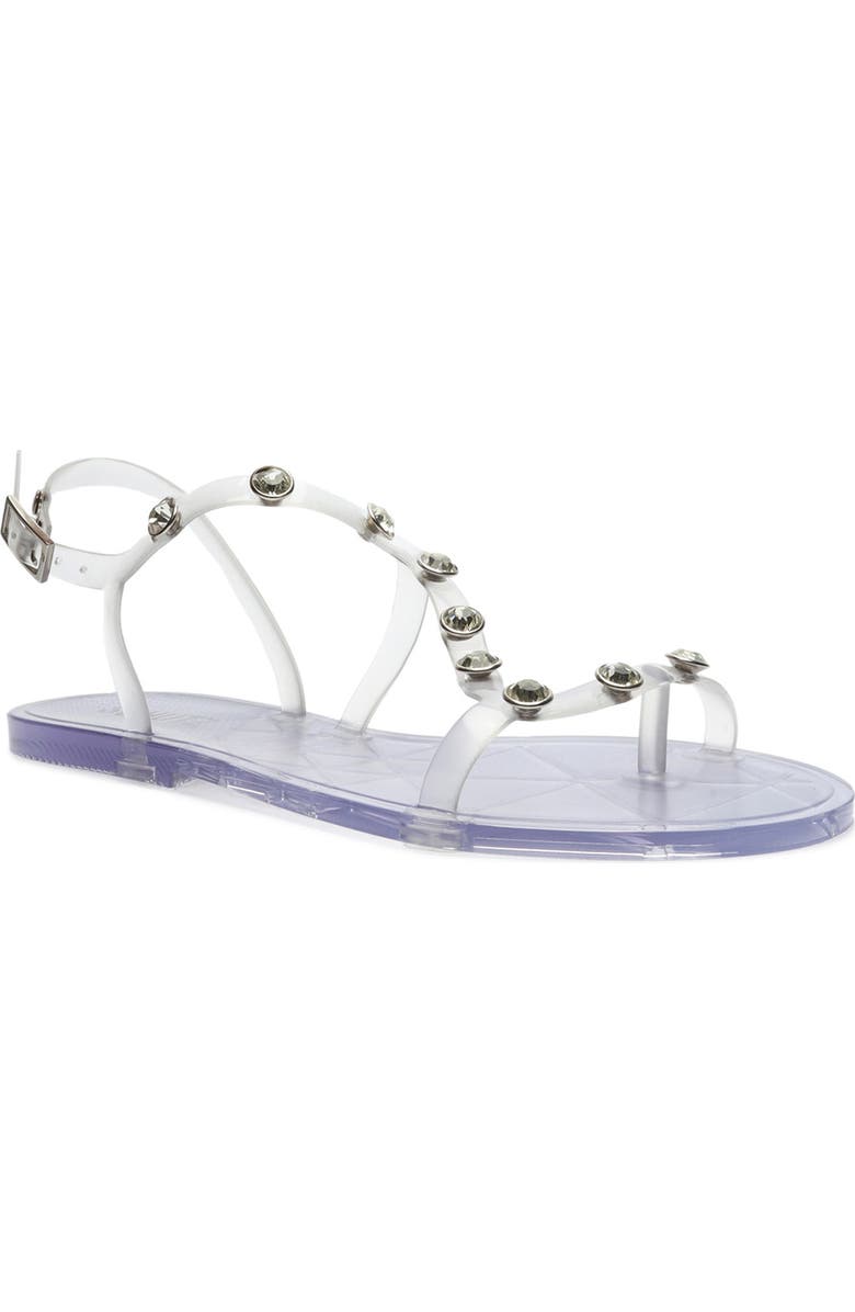 Schutz Bria Crystal Embellished Sandal, Main, color,
