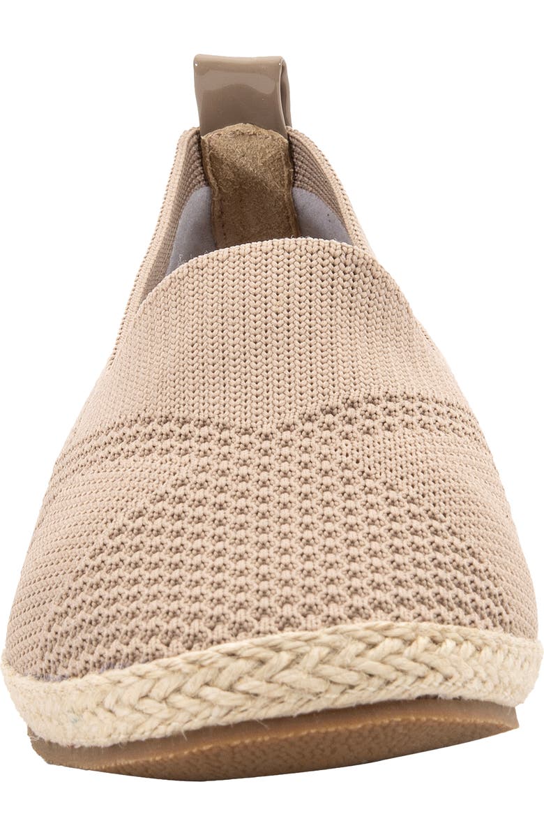 David Tate Bianca Stretch Espadrille Pump, Alternate, color, Taupe