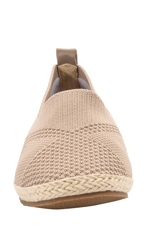 David Tate Bianca Stretch Espadrille Pump In Brown